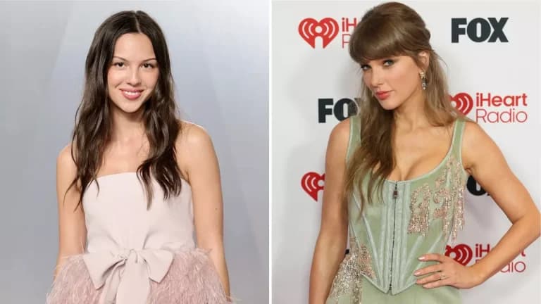 Olivia Rodrigo habla de su relación con Taylor Swift: «no me meto demasiado en eso»
