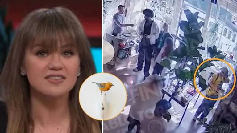 Se agranda la pelea de Kelly Clarkson con tienda en Nueva York: video de seguridad sale a la luz